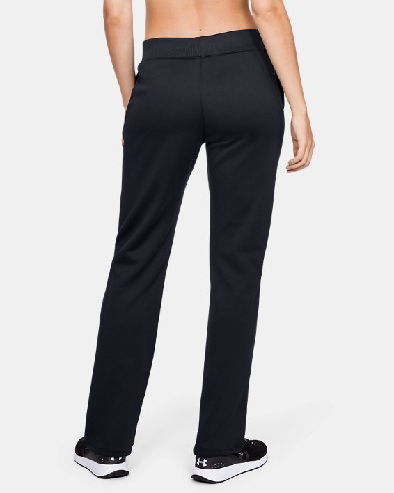 Women's Armour Fleece® Pants, Black, pdpMainDesktop image number 1